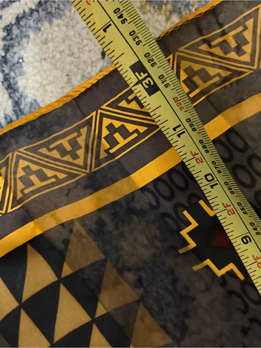 custom edition silk scarf